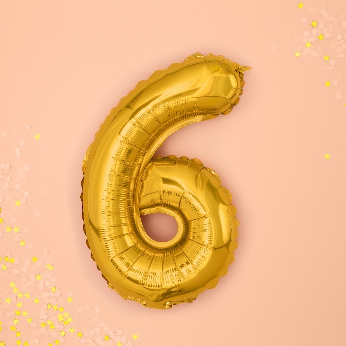 Luftballons – Goldene Zahlen, 35 cm