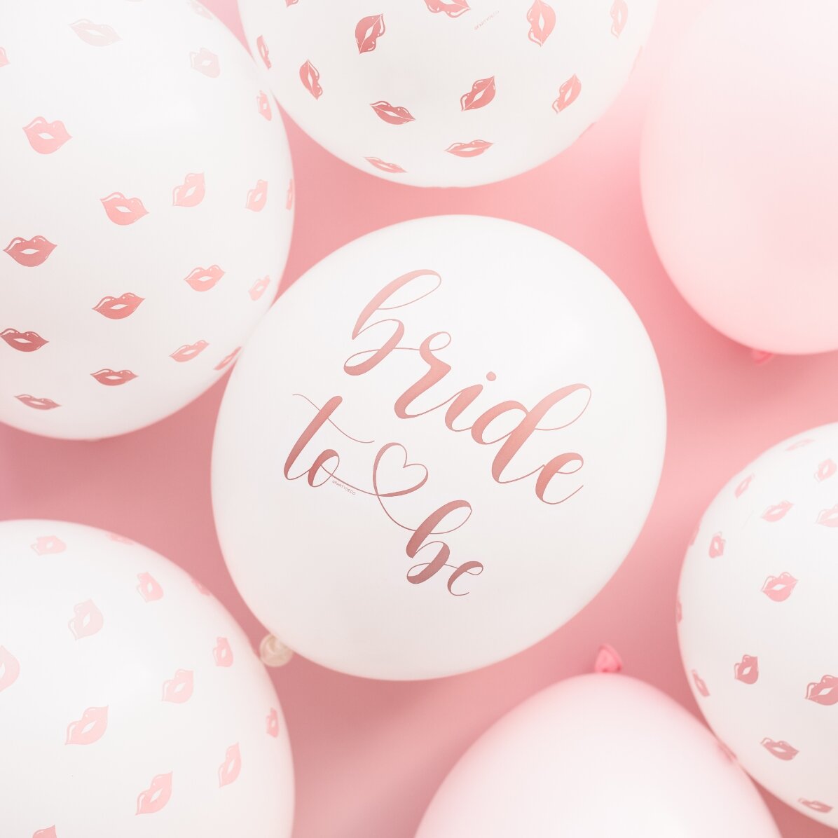 Ballon-Set „Mix“ für den Junggesellinnenabschied – Bride to be