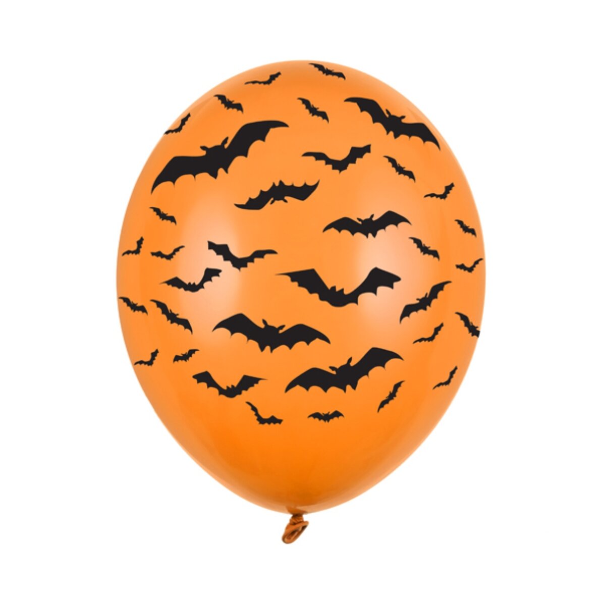 6er-Set Halloween-Luftballons – Fledermäuse