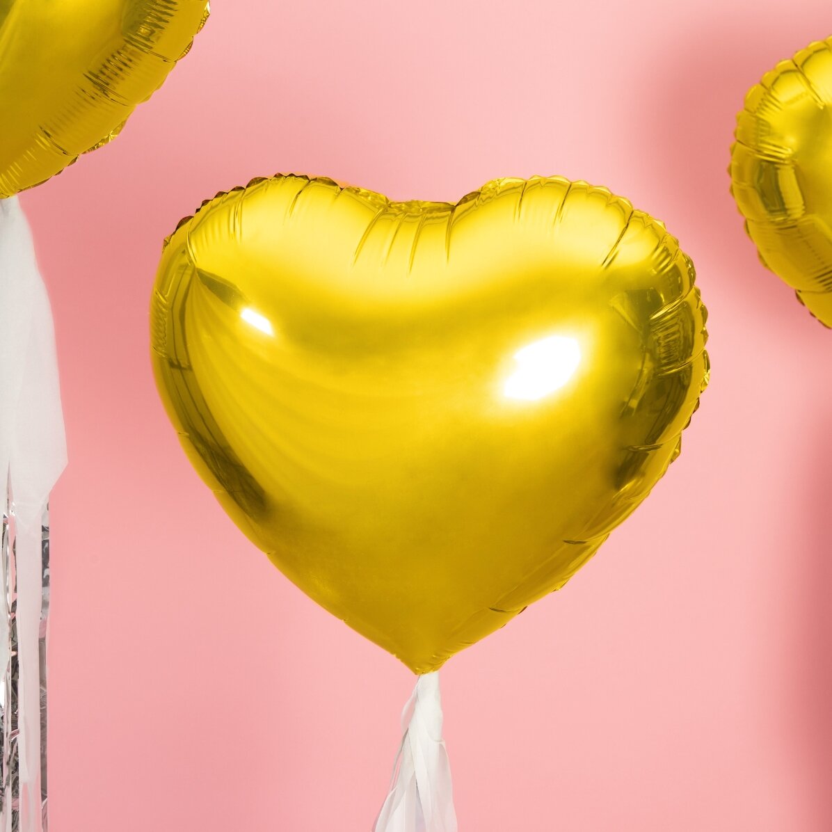 Luftballon – Goldenes Herz, 45 cm