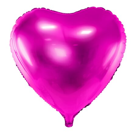 Luftballon – Rosa Herz, 45 cm