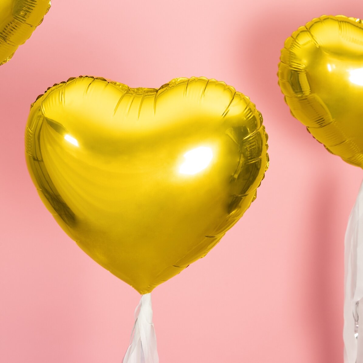 Luftballon – Goldenes Herz, 45 cm