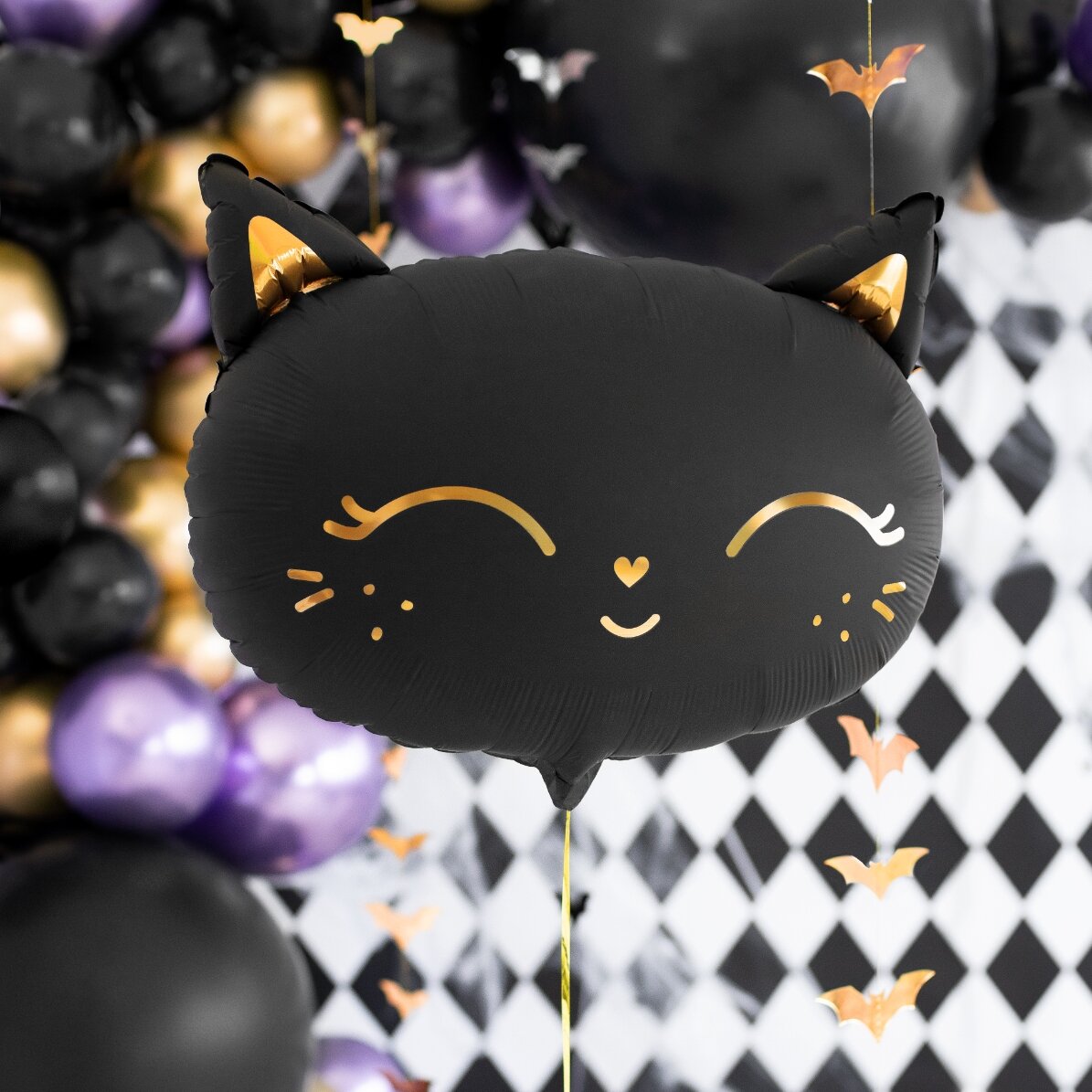 Ballon „Katze“ – schwarz