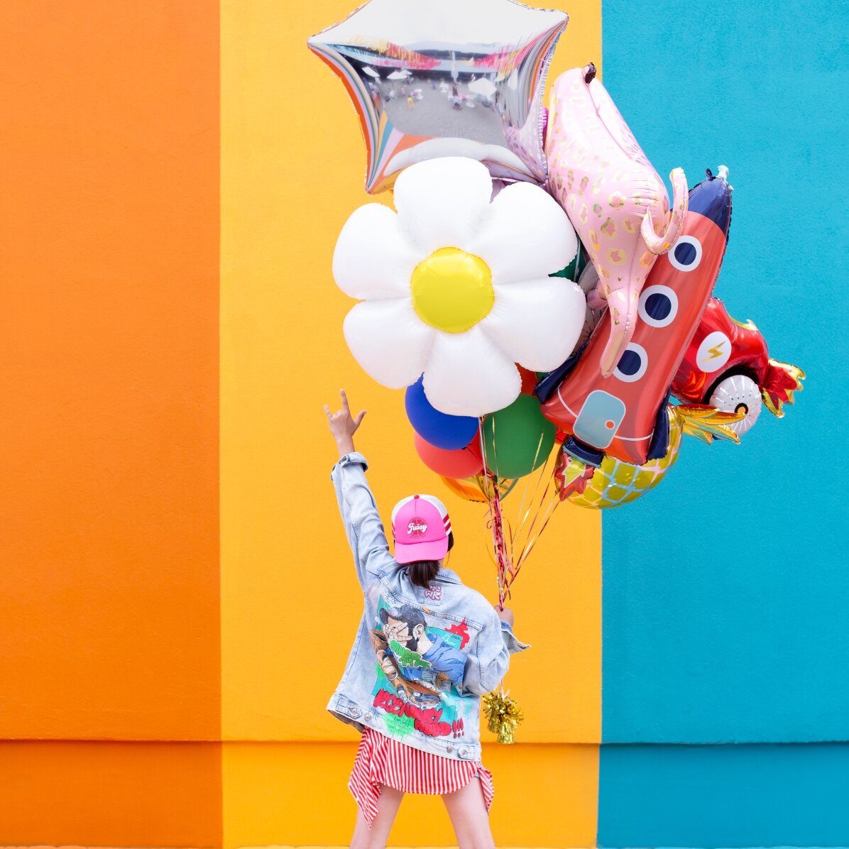 Ballon – Rakete