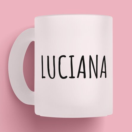 Personalisierter Becher mit Namen