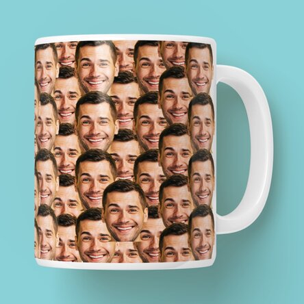 Personalisierte Tasse mit Fotocollage