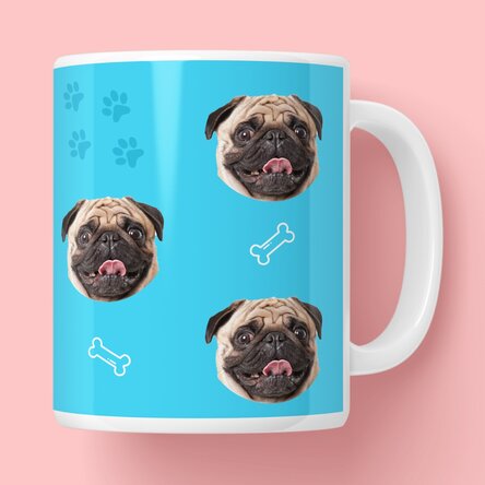Personalisierte Tasse mit einem Foto – Hund