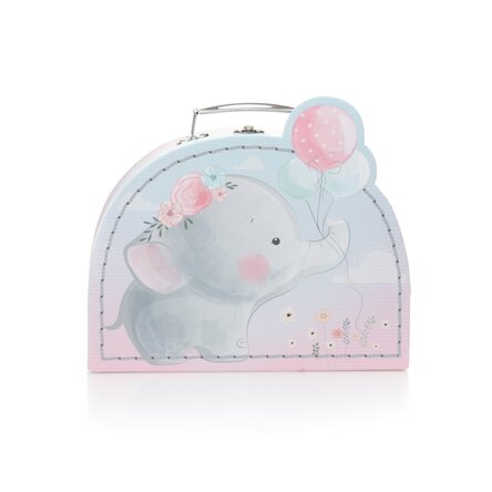 Geschenkbox für Kinder – Elefanten-Motiv