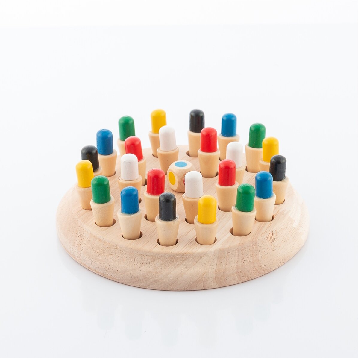 Schach-Memory-Spiel aus Holz