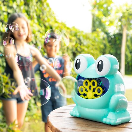 Spielzeug-Frosch mit Ballon-Spender