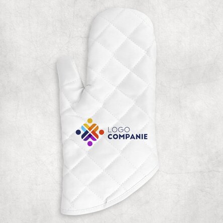 Personalisierter Küchenhandschuh mit Logo