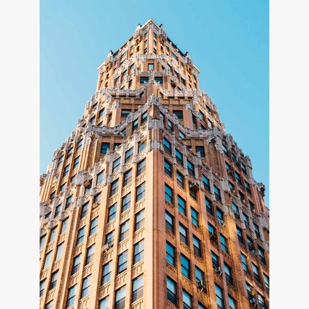 Poster: Gebäude in New York