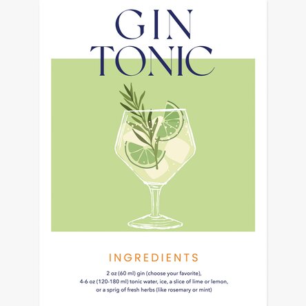 Gin-Tonic-Poster