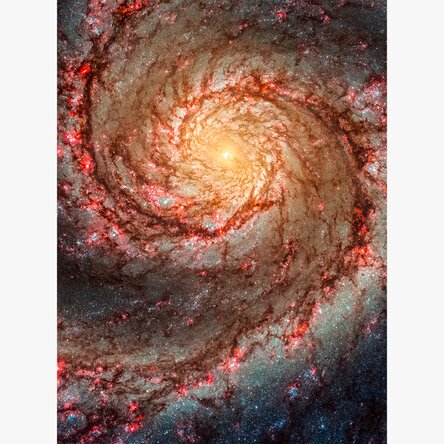 Poster „Whirlpool Galaxy“