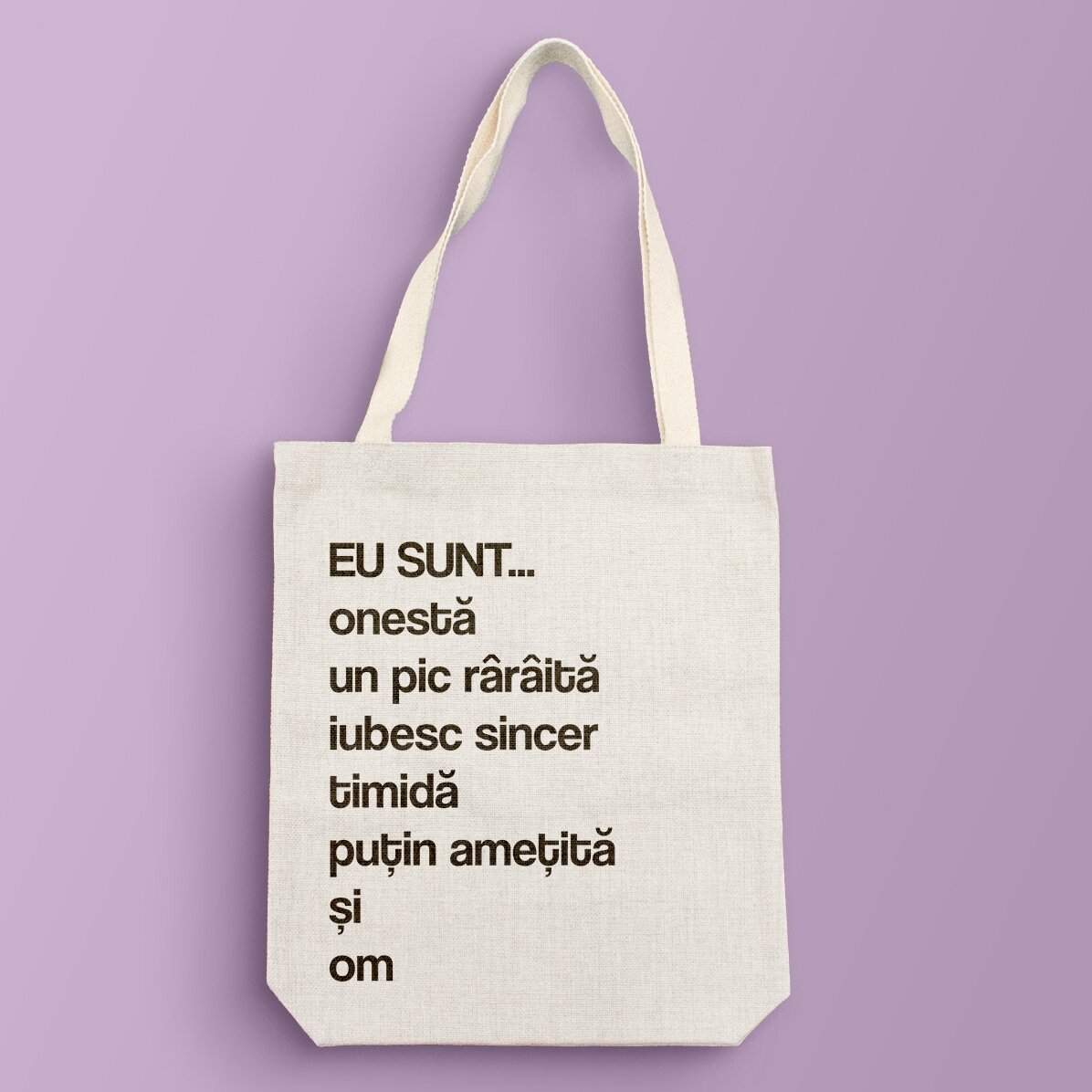 Personalisierte Tragetasche mit Aufdruck – Liste