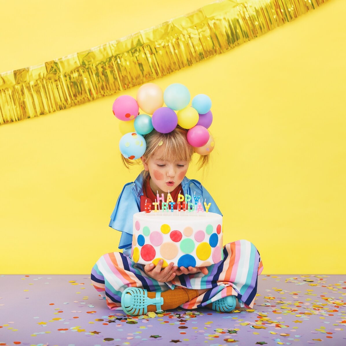 Tortenkerzen – „Happy Birthday“-Set