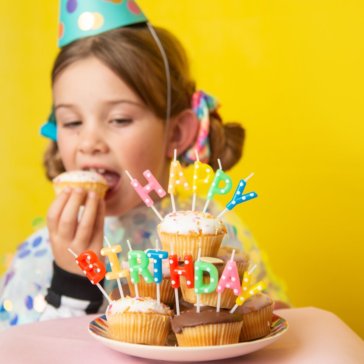 Tortenkerzen – „Happy Birthday“-Set