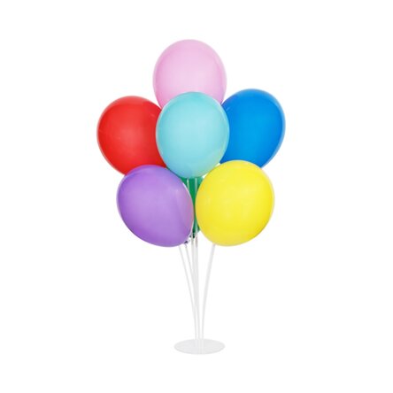 Stand mit verschiedenen Luftballons