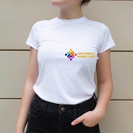 Individuell gestaltetes Sport-T-Shirt mit Logo