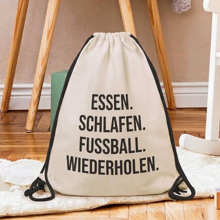 Individuell gestalteter Rucksack mit Aufdruck