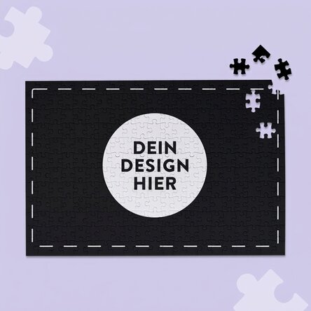 Individuell gestaltetes Puzzle mit deinem Motiv, 36 x 24 cm