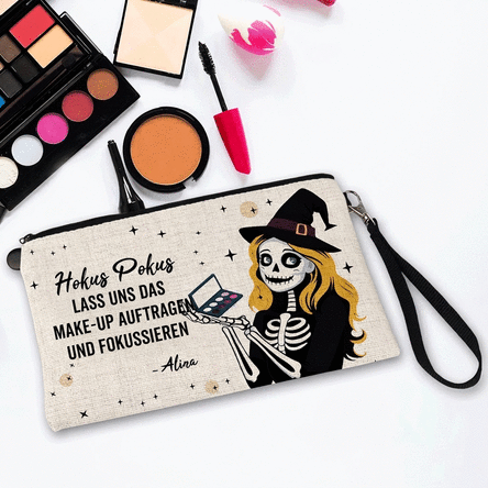 Individuell gestaltetes Make-up-Set mit Schriftzug – Halloween