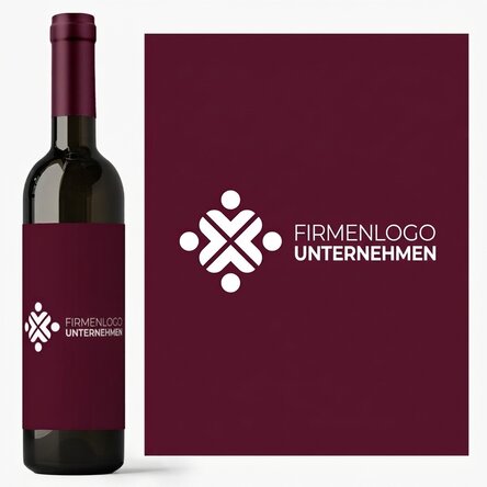 Wein mit individuellem Logo