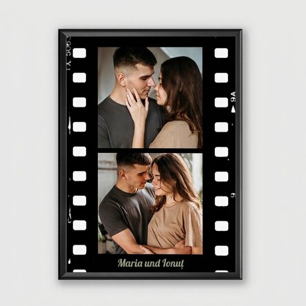 Individuell gestaltetes Bild mit 2 Fotos und Text – Film