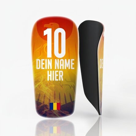 Individuell gestaltete Fußball-Rückennummern mit Text – Rumänien