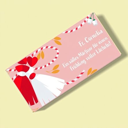 Personalisierte Schokolade mit Botschaft – Ein süßes Martisor-Geschenk
