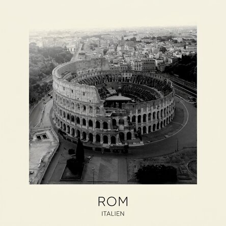 Poster: Das Kolosseum in Rom, Italien