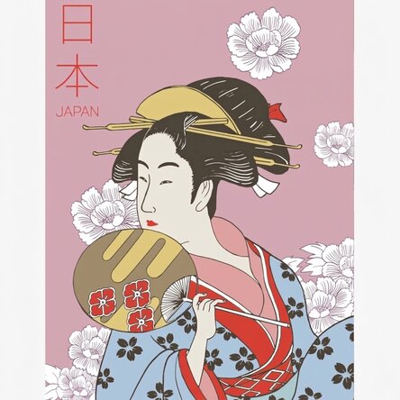 Geisha-Poster