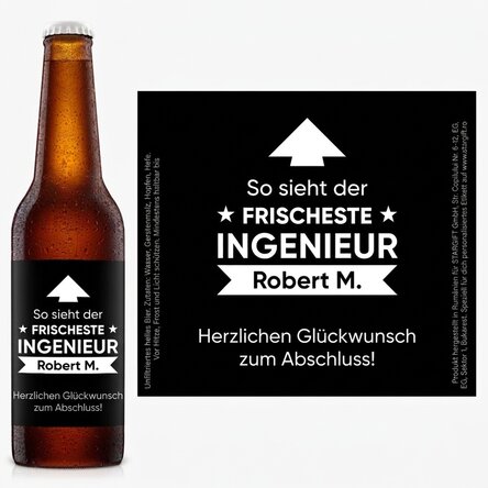 Personalisiertes Bier mit Botschaft – So sieht es aus