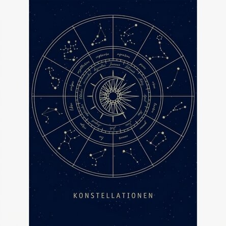 Poster „Sternbilder“