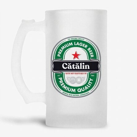 Personalisierter Bierkrug mit Botschaft – Der treueste Bierfan