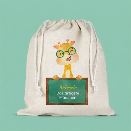 Personalisierte Kindergartentasche mit Botschaft – Cute
