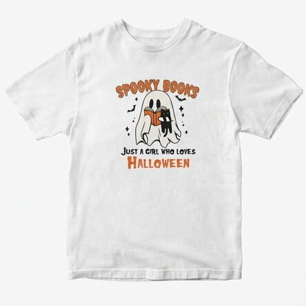 Personalisiertes Baumwoll-T-Shirt mit Aufdruck – Booooks
