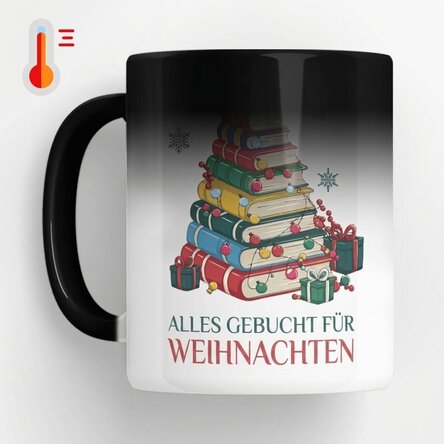 Personalisierte Zaubertasse mit Namen und Botschaft – Weihnachten