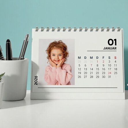Personalisierte Tischkalender