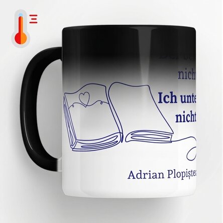 Personalisierte Zaubertasse mit Text für Lehrer