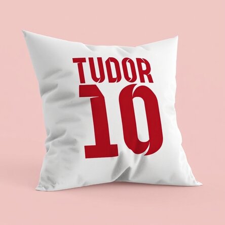 Personalisiertes Fußballkissen