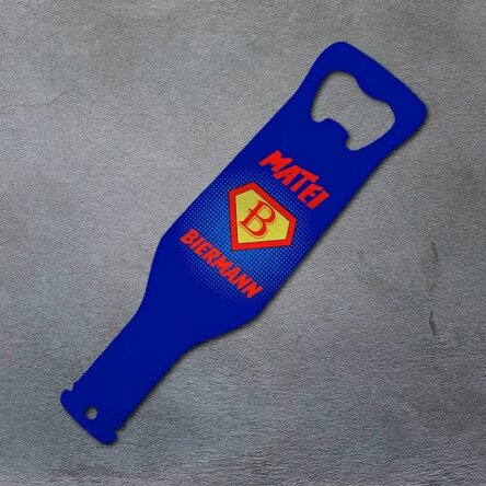 Personalisierter Bieröffner – Beerman
