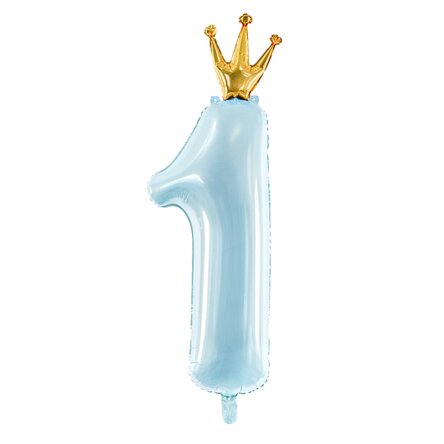 Ballon mit der Zahl 1 – Prince
