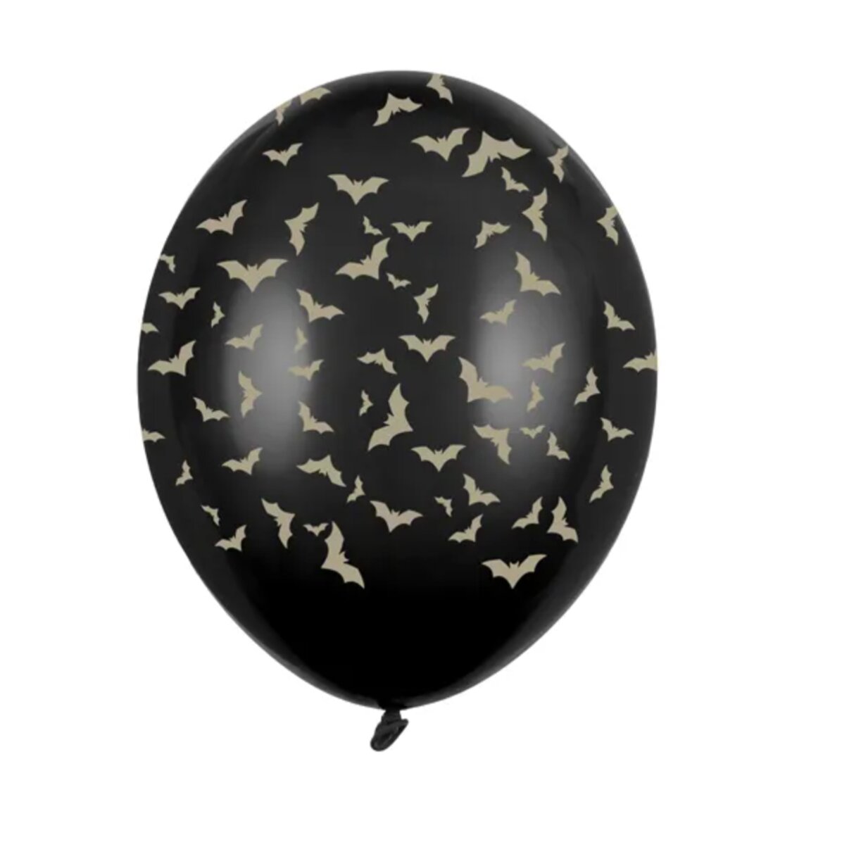 6er-Set Halloween-Luftballons – Fledermäuse