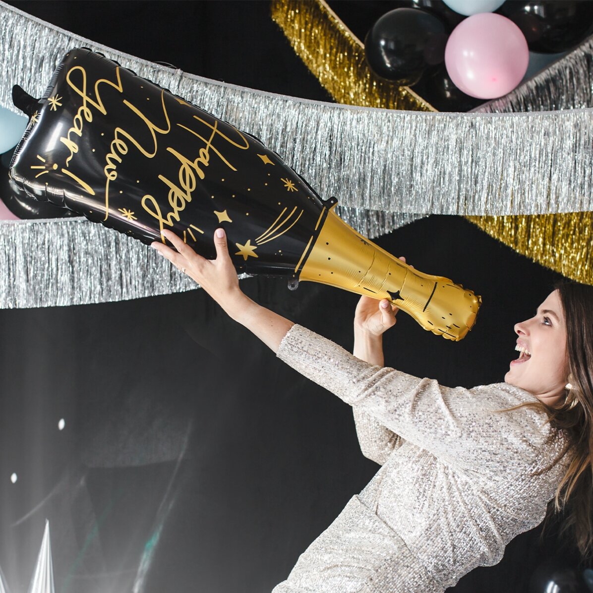 Ballon – Champagnerflasche