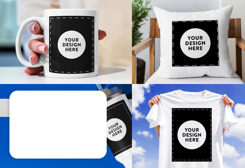 Personalisierte Geschenke mit Ihrem Motiv