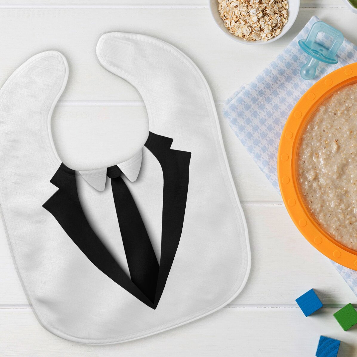 Personalisiertes Lätzchen mit Text – Baby Boss