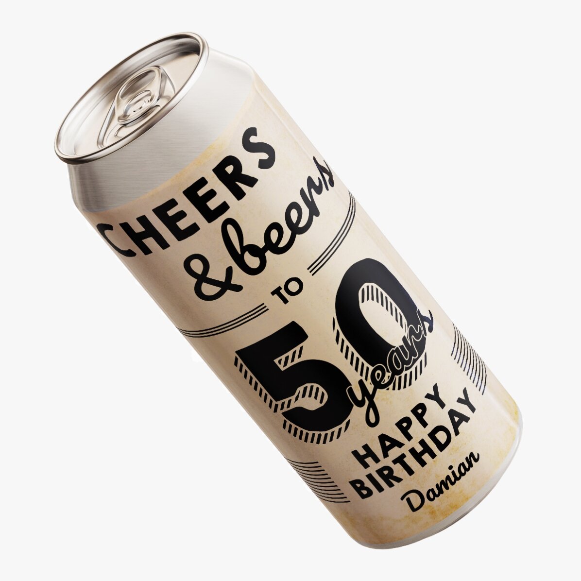 Bier in einer Dose mit individueller Beschriftung – Cheers & Beers
