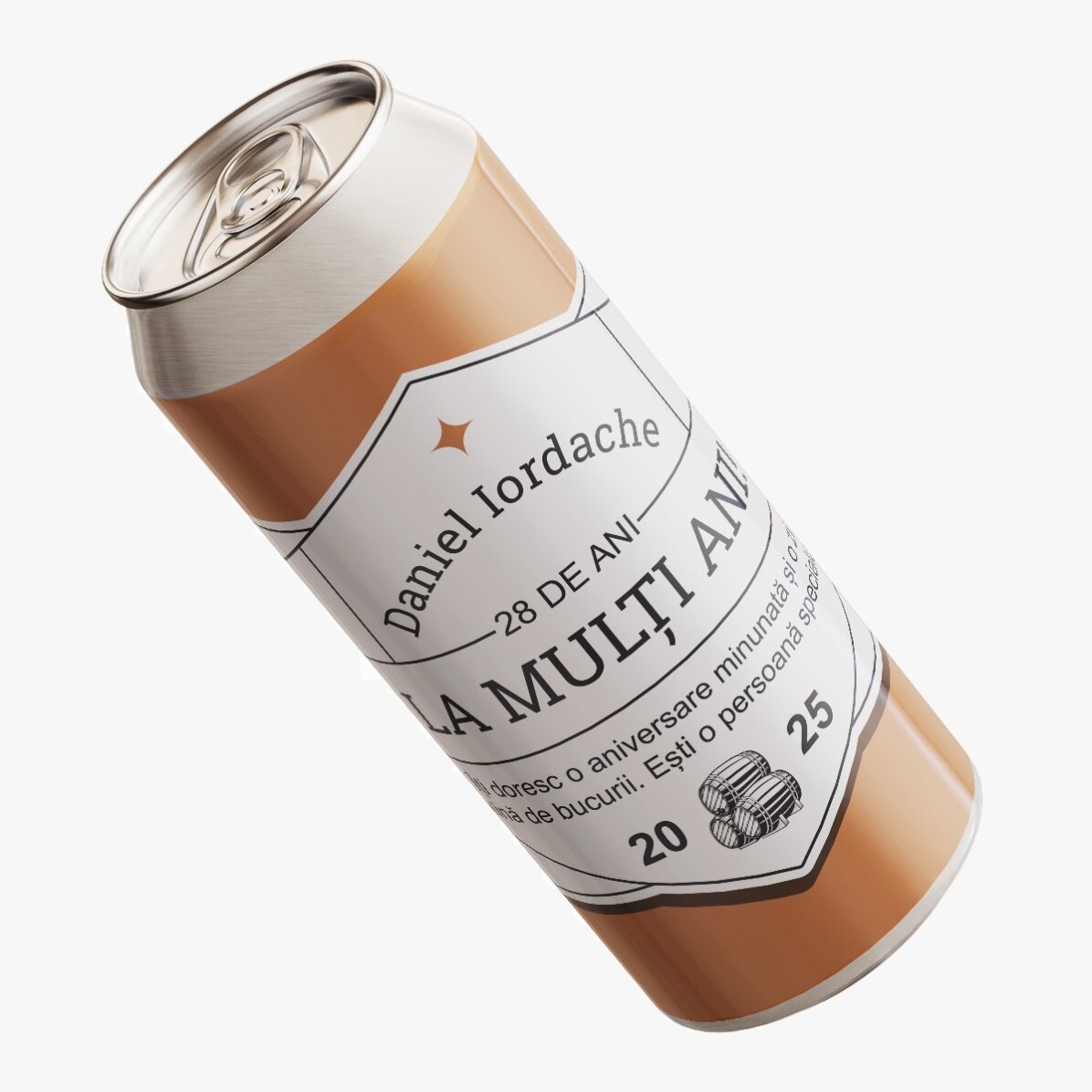 Bier in einer Dose mit individueller Beschriftung – Classic Beer