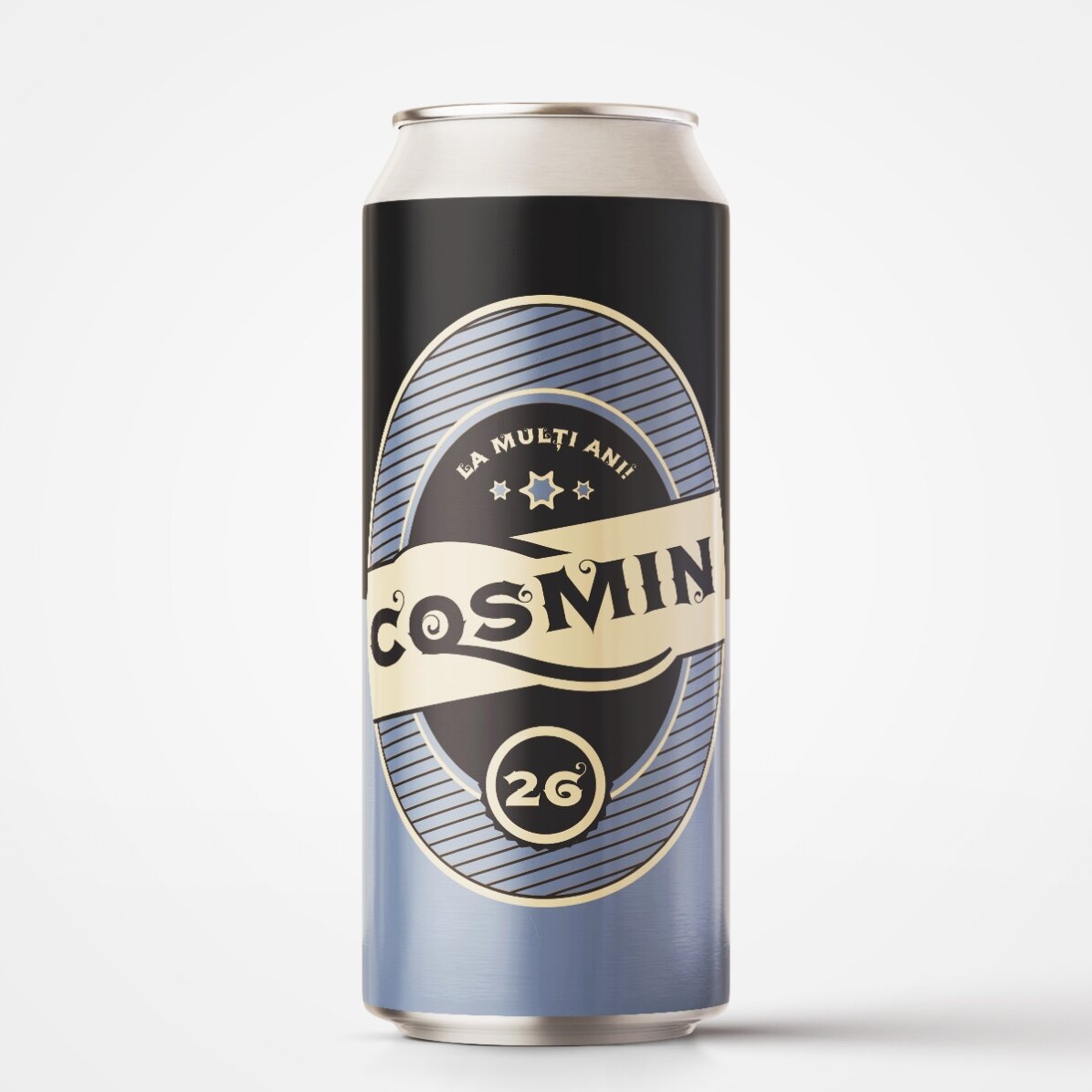 Bier in einer Dose mit individueller Aufschrift – Herzlichen Glückwunsch zum Geburtstag!